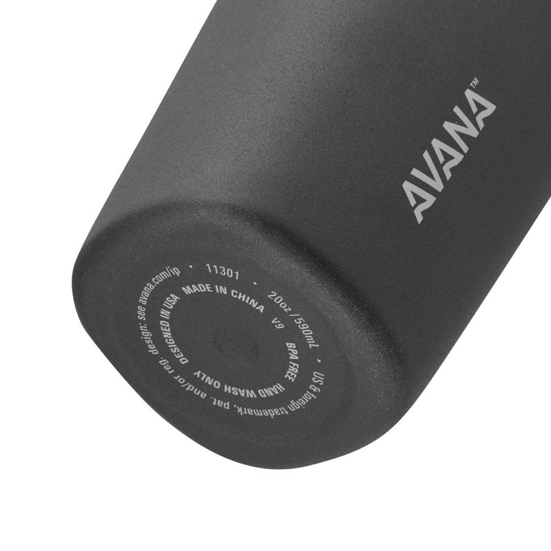 Avana 20oz Sedona Stainless Steel Onyx