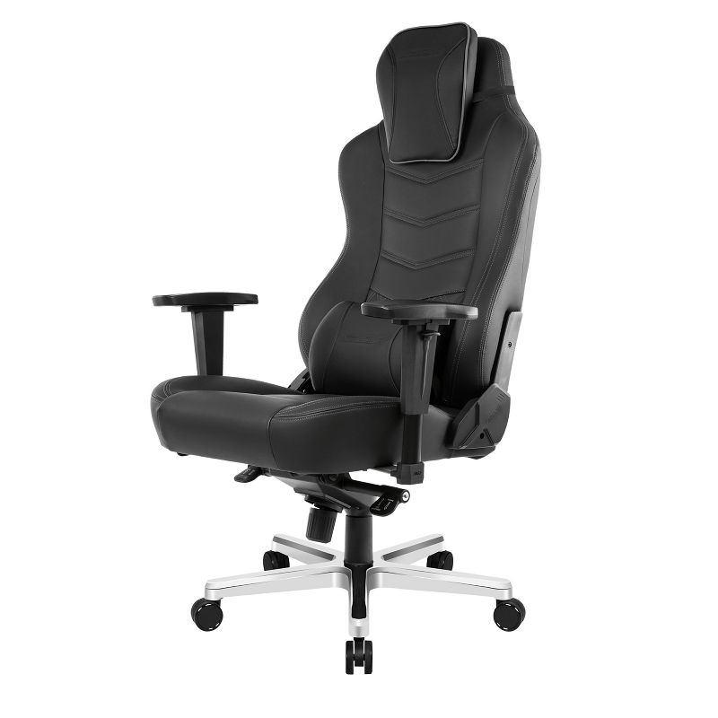 AKRacing Office Series Onyx Deluxe Computer Chair, Black Real Leather (AK-ONYXDELUXE)
