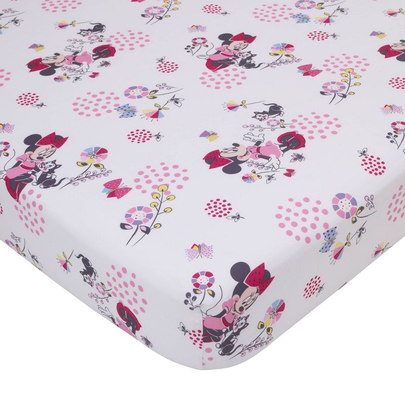 4pc Toddler Minnie Mouse Bed Set