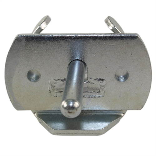 Maxtech MASPH (Like Wilson 1206) Shackless Padlock Security Hasp With Protective Piece Around The Lock Gate Locking Pin Set For 2010 American Lock A2000 Hockey Puck Padlock