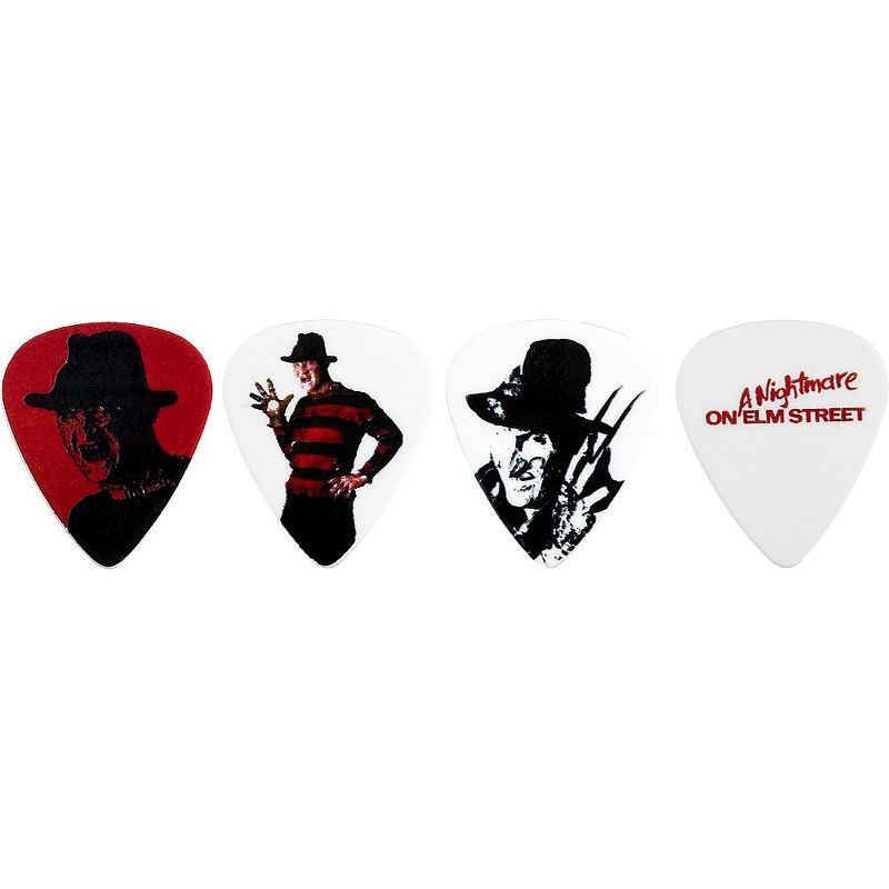 Clayton Nightmare On Elm Street Guitar Picks 6-Pack White Medium