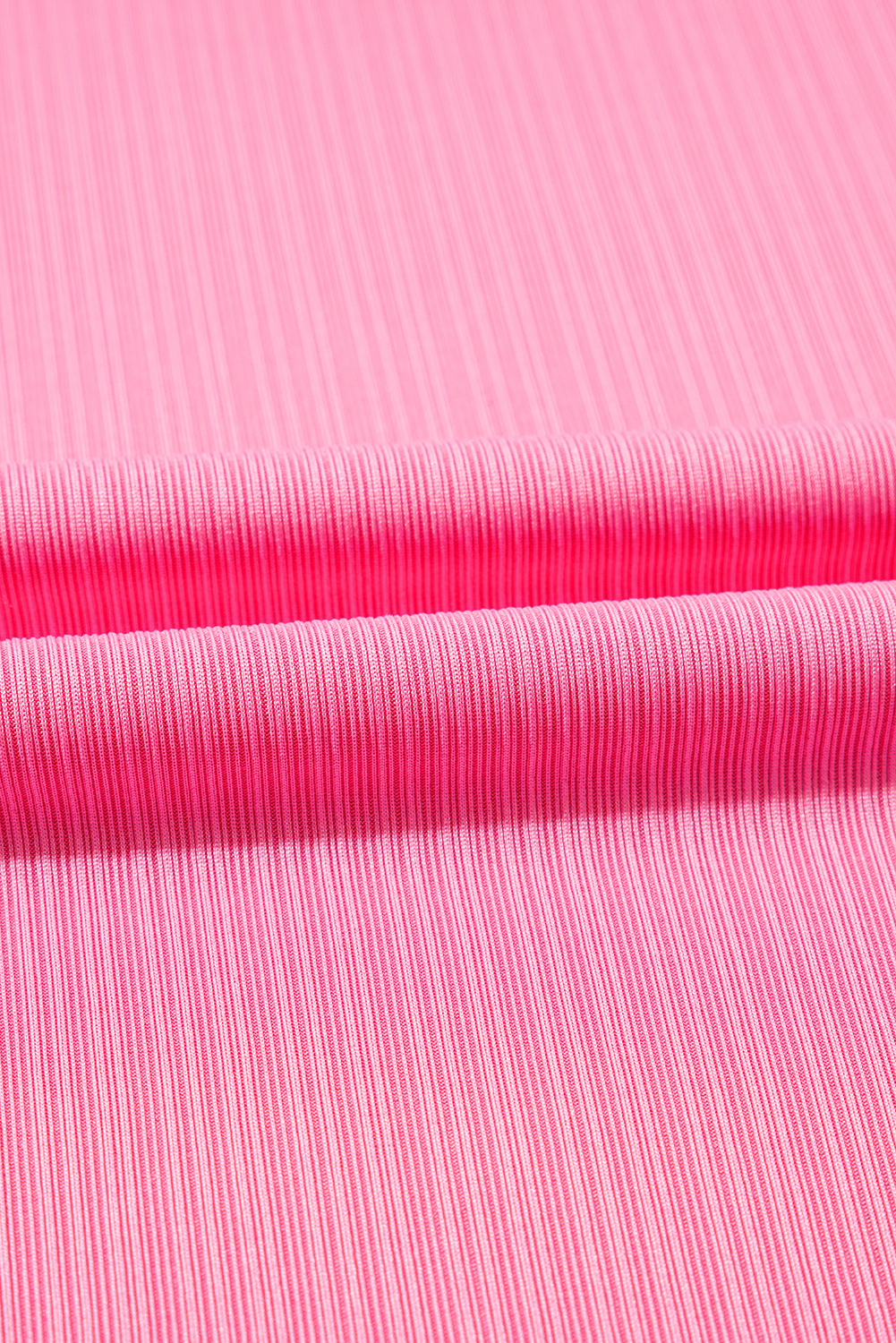 Bonbon Textured Ruffle Trim Crop Top and Drawstring Skirt Set