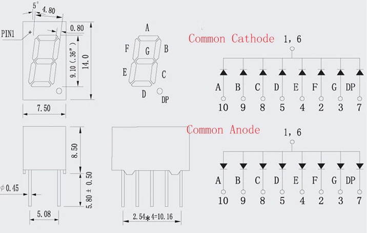 7 Keys Keyboard Plate LCD TV Accordance Keypad With IR for v59 v29 v56