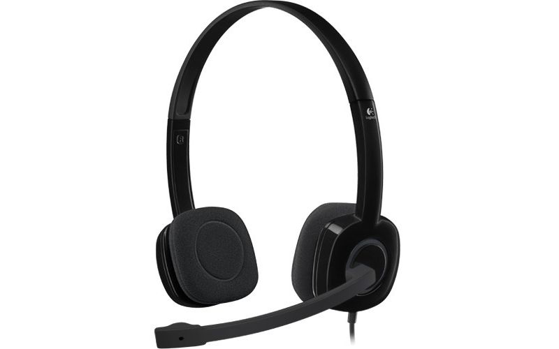 Logitech Stereo Headset H151 - Stereo - Mini-phone - Wired - 22 Ohm - 20 Hz - 20 kHz - Over-the-head - Binaural - Supra-aural - 5.91 ft Cable