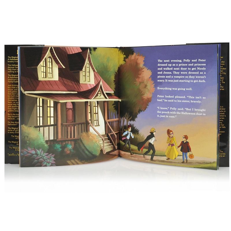 Faire The Magical Tale of Halloween Dust Hardcover Book & Halloween Dust