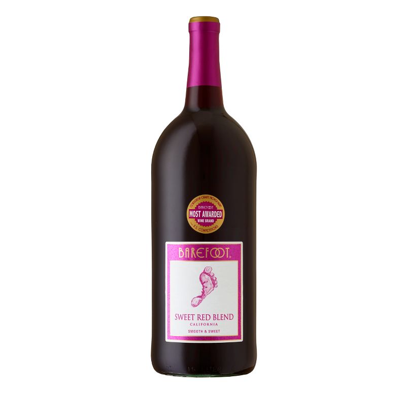 Barefoot Sweet Red Wine - 1.5L Bottle