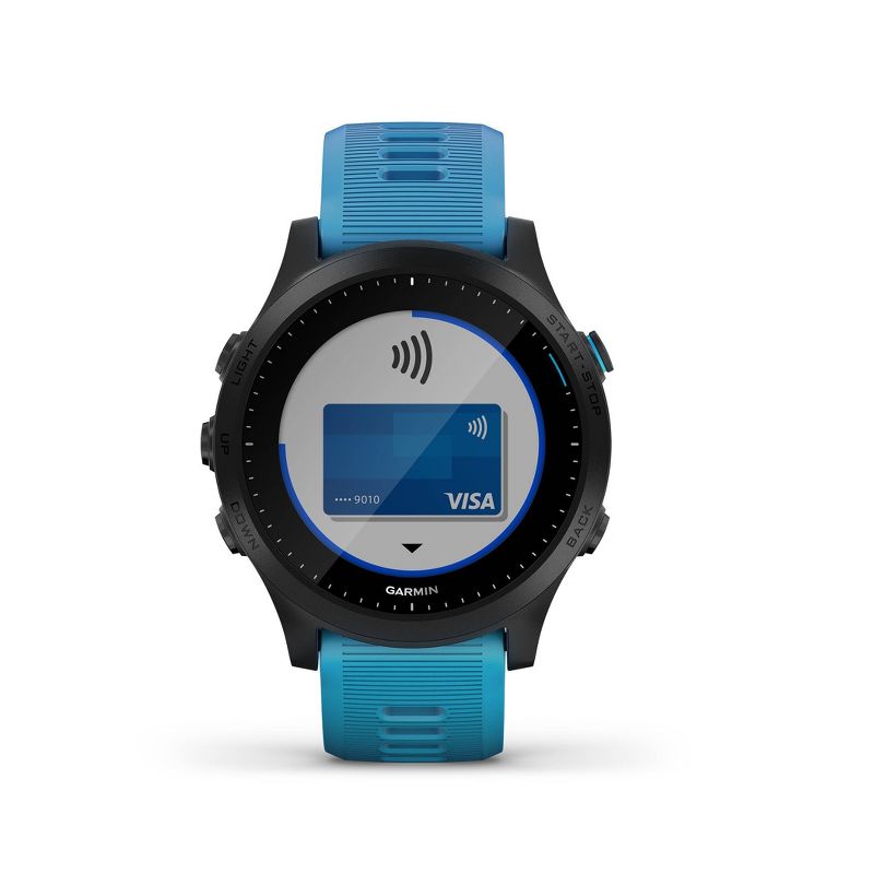 Garmin Forerunner 945 GPS Running Smartwatch Bundle - Blue