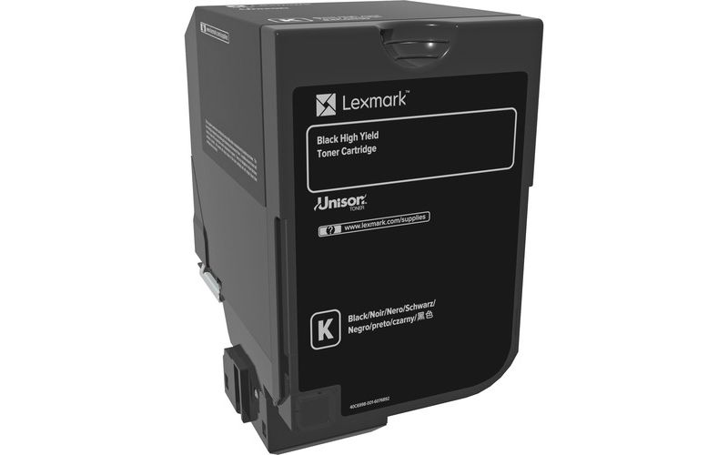 Lexmark Original Toner Cartridge - Laser - High Yield - 25000 Pages - Black