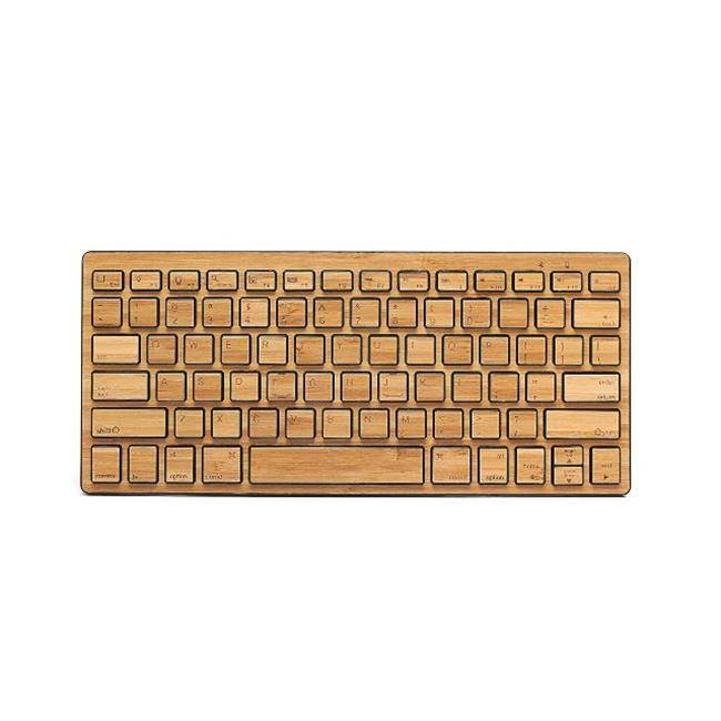 Impecca KBB78BTK Bamboo Bluetooth Keyboard - Black