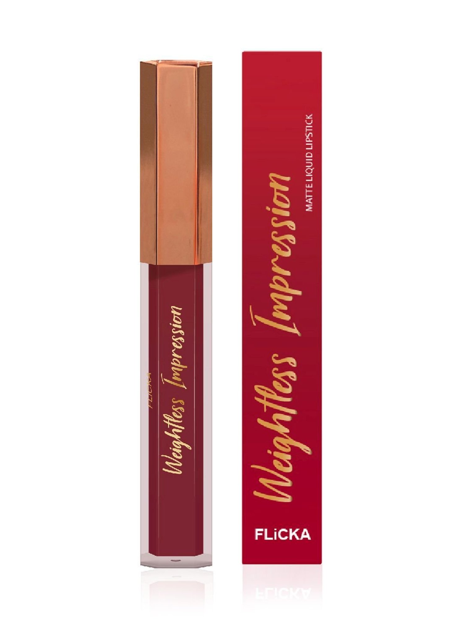 FLiCKA Weightless Impression Matte Liquid Lipstick 10 October - 6.1 ml