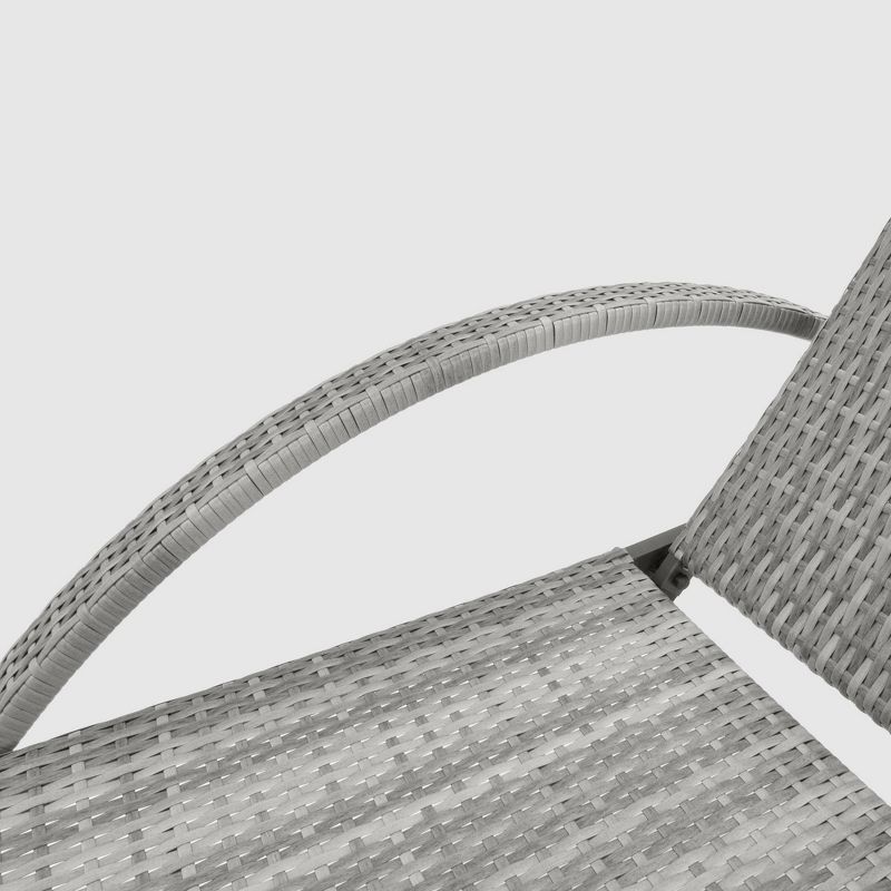 Cannes Woven Chaise Lounge Set - RST Brands