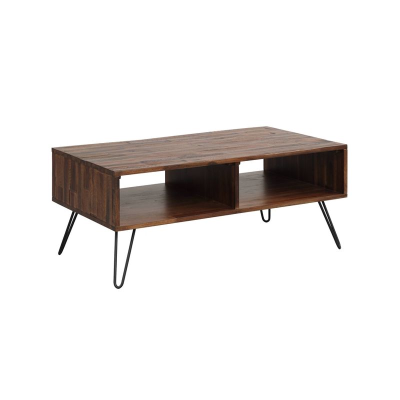 Hammond Coffee Table Dark Brown - Summerland Home