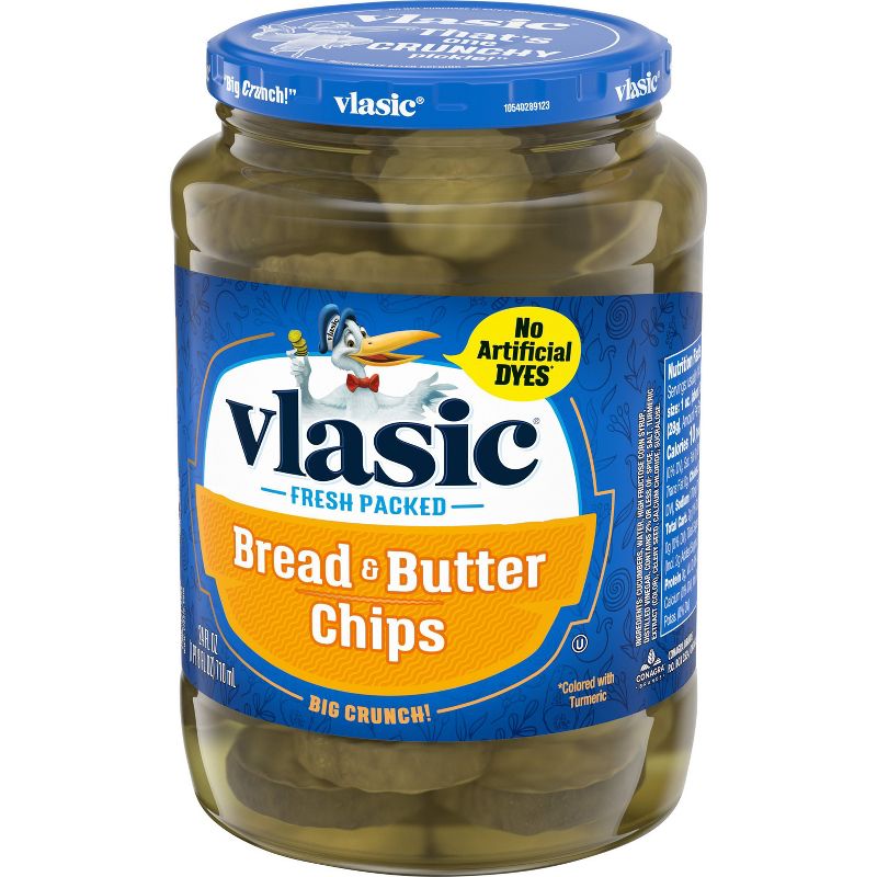 Vlasic Bread & Butter Pickle Chips - 24oz
