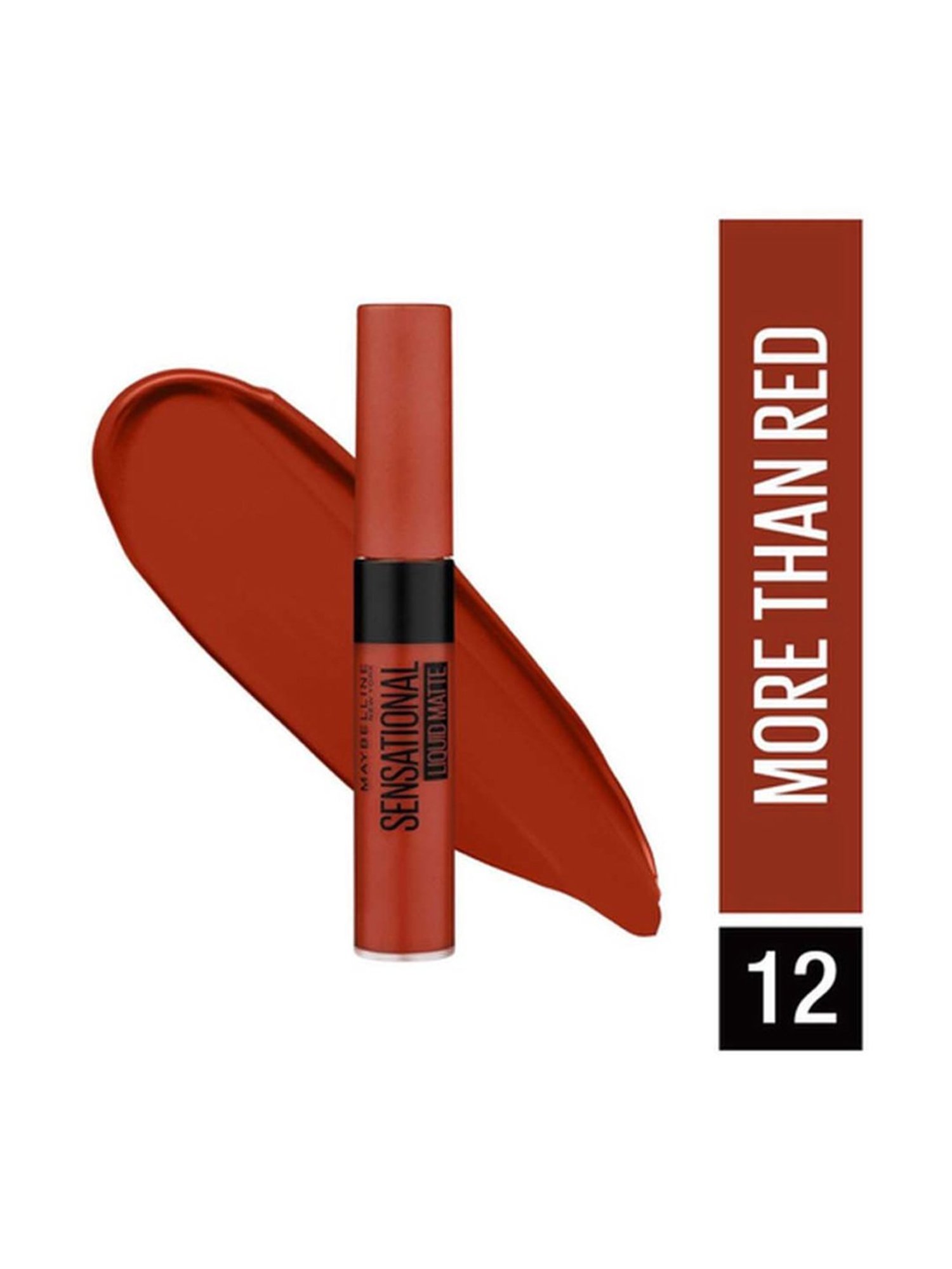 Maybelline New York Sensational Liquid Matte - More Than Red,7ml