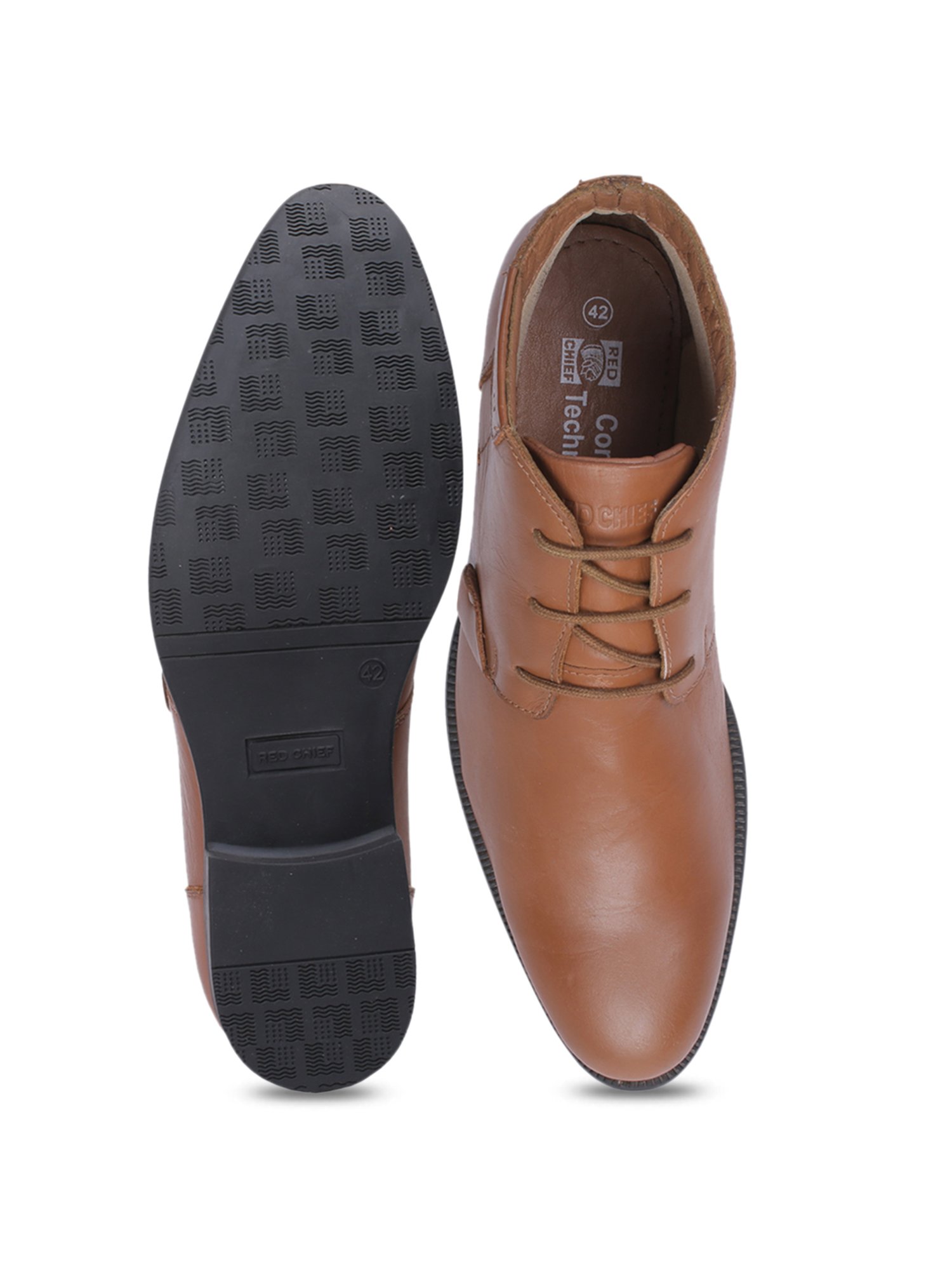 Red Chief Men's Tan Chukka Boots