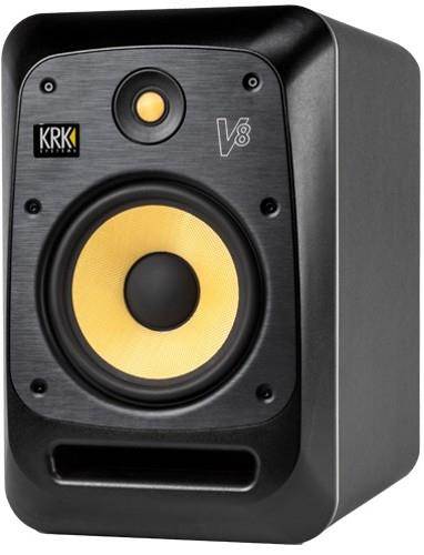 KRK V8 S4 8" Two-Way Active Studio Monitor (Single)