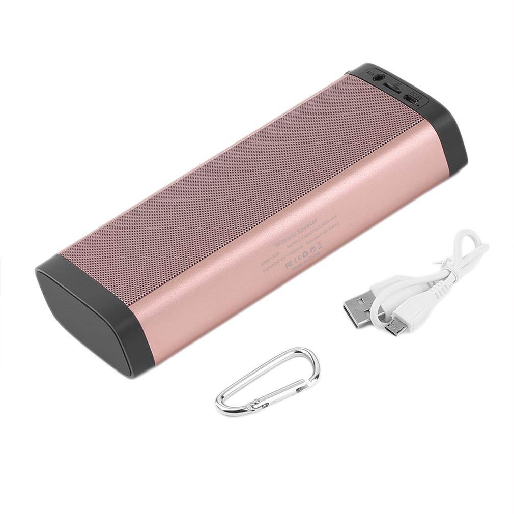 Metal Wireless Bluetooth V3.0 Speaker Theater Party Speaker 3.5MM Speaker