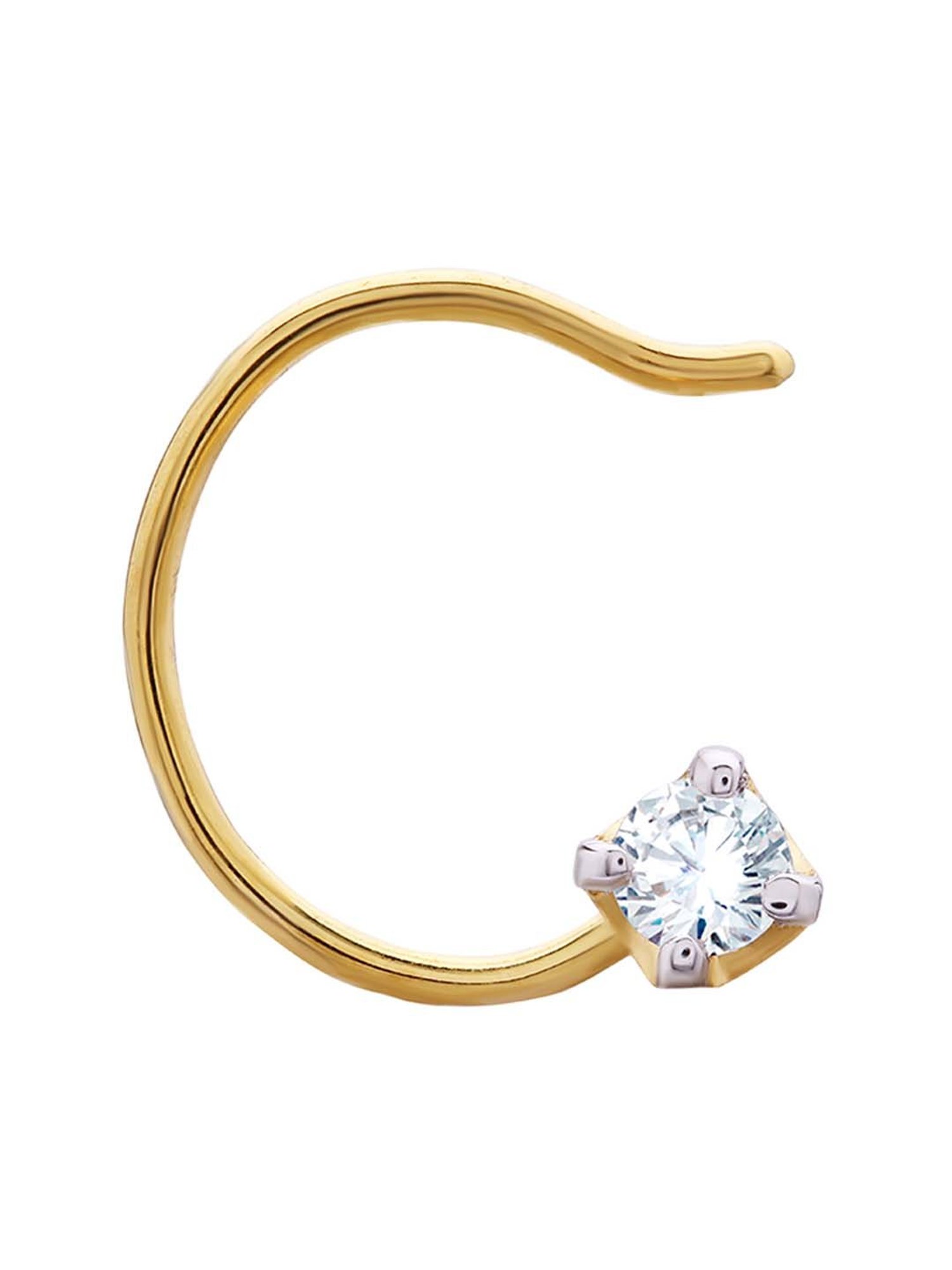 Joyalukkas 18k Gold & Diamond Nosepin