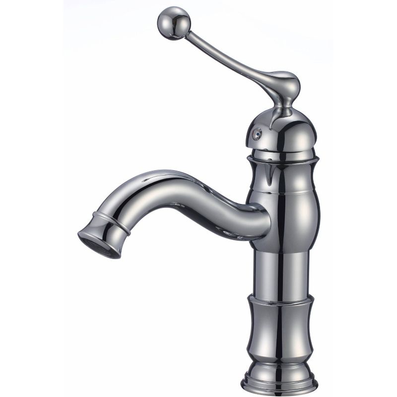 One Hole CUPC Approved Stainless Steel Nebula Faucet Chrome - American Imaginations
