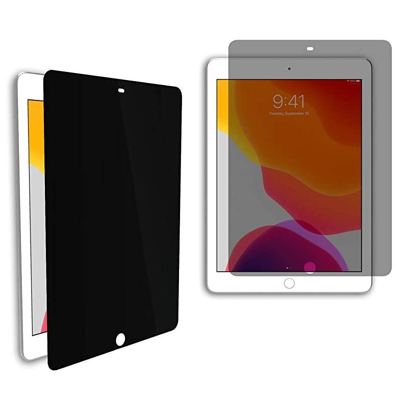Glass Privacy Screen Protector for iPad iPad Air 3 iPad Pro 105 Portrait Privacy Removable Tempered Glass AntiSpy Compatible with Apple Pencil and Touch ID