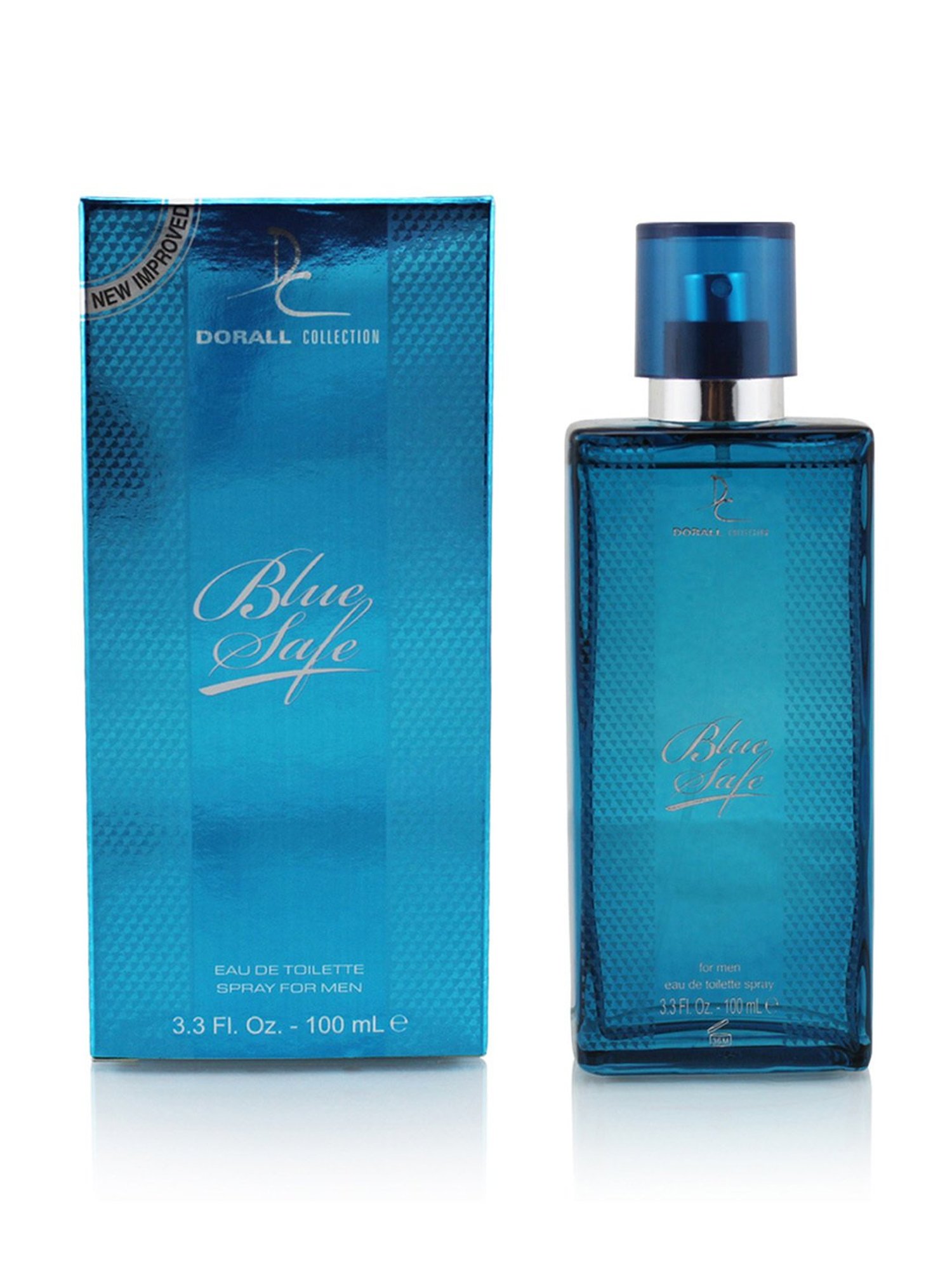 Dorall Collection Blue Safe Eau de Toilette Spray for Men - 100 ml
