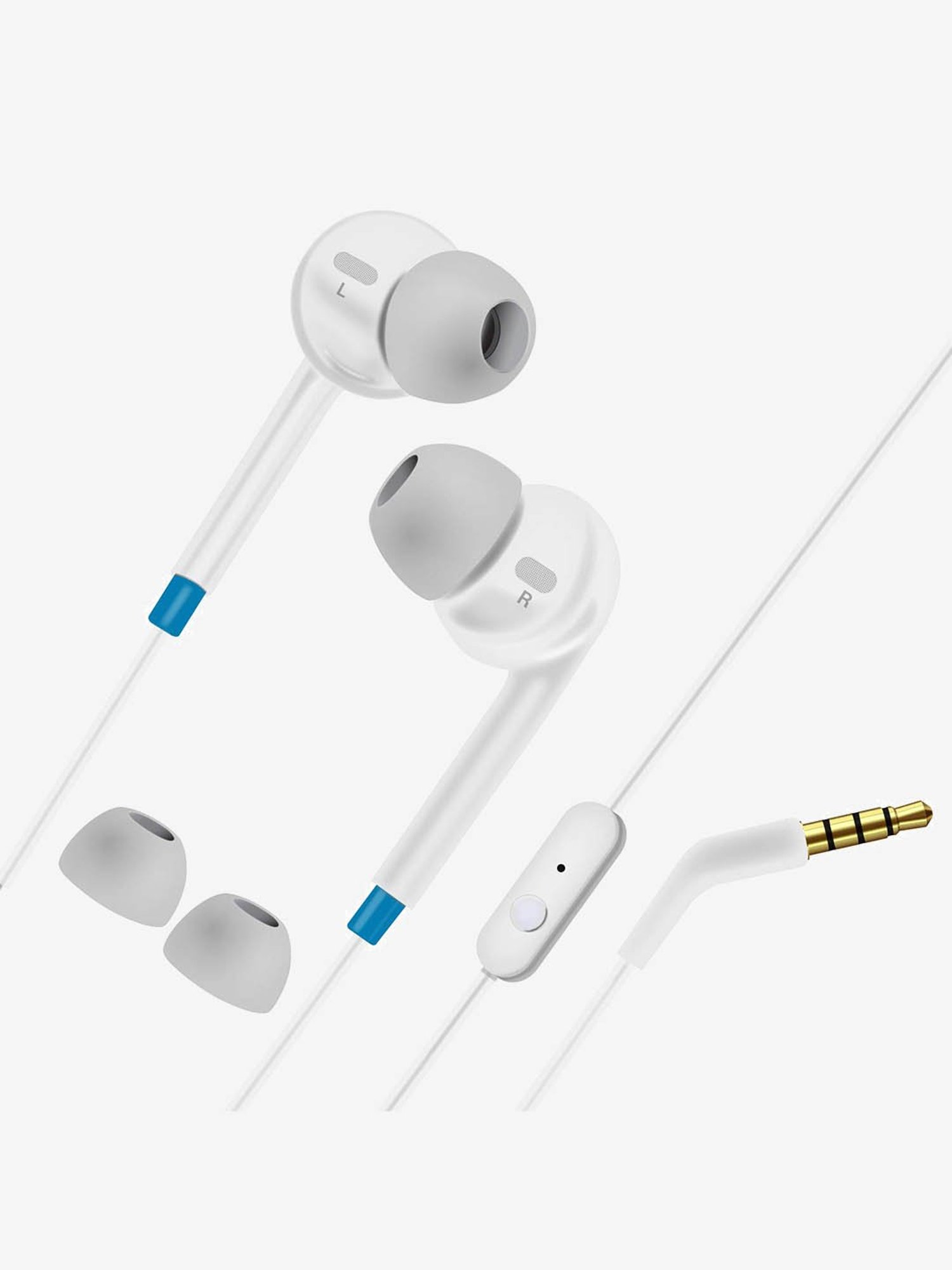 Saregama Carvaan GX01 Wired Earphone With Mic (Classic White)