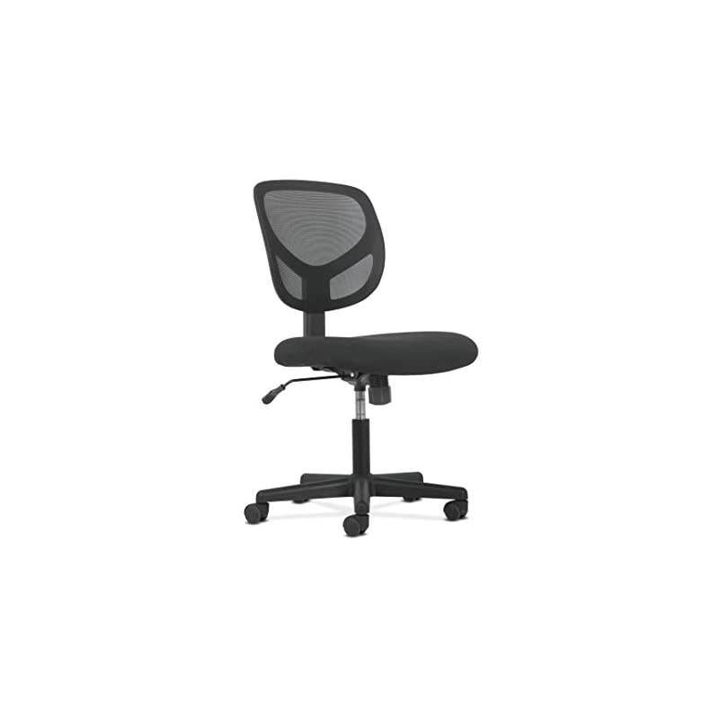 Vibrant Black and Chrome Swivel Task Office Chair with Tractor Seat