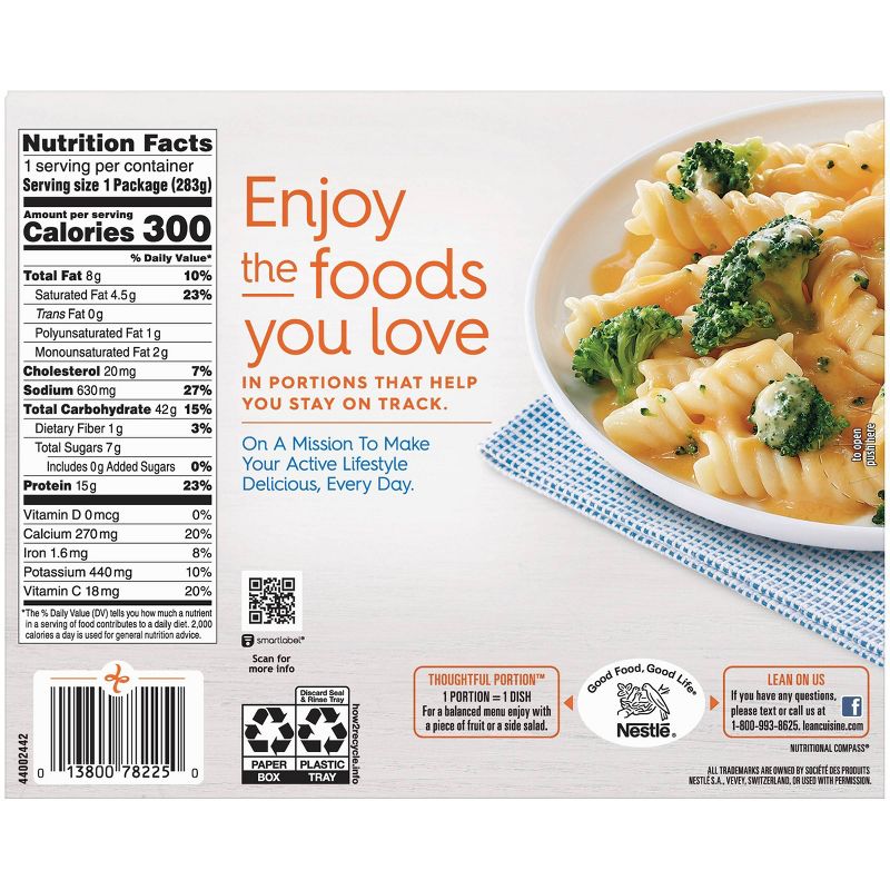 Lean Cuisine Favorites Frozen Broccoli Cheddar Rotini - 10oz