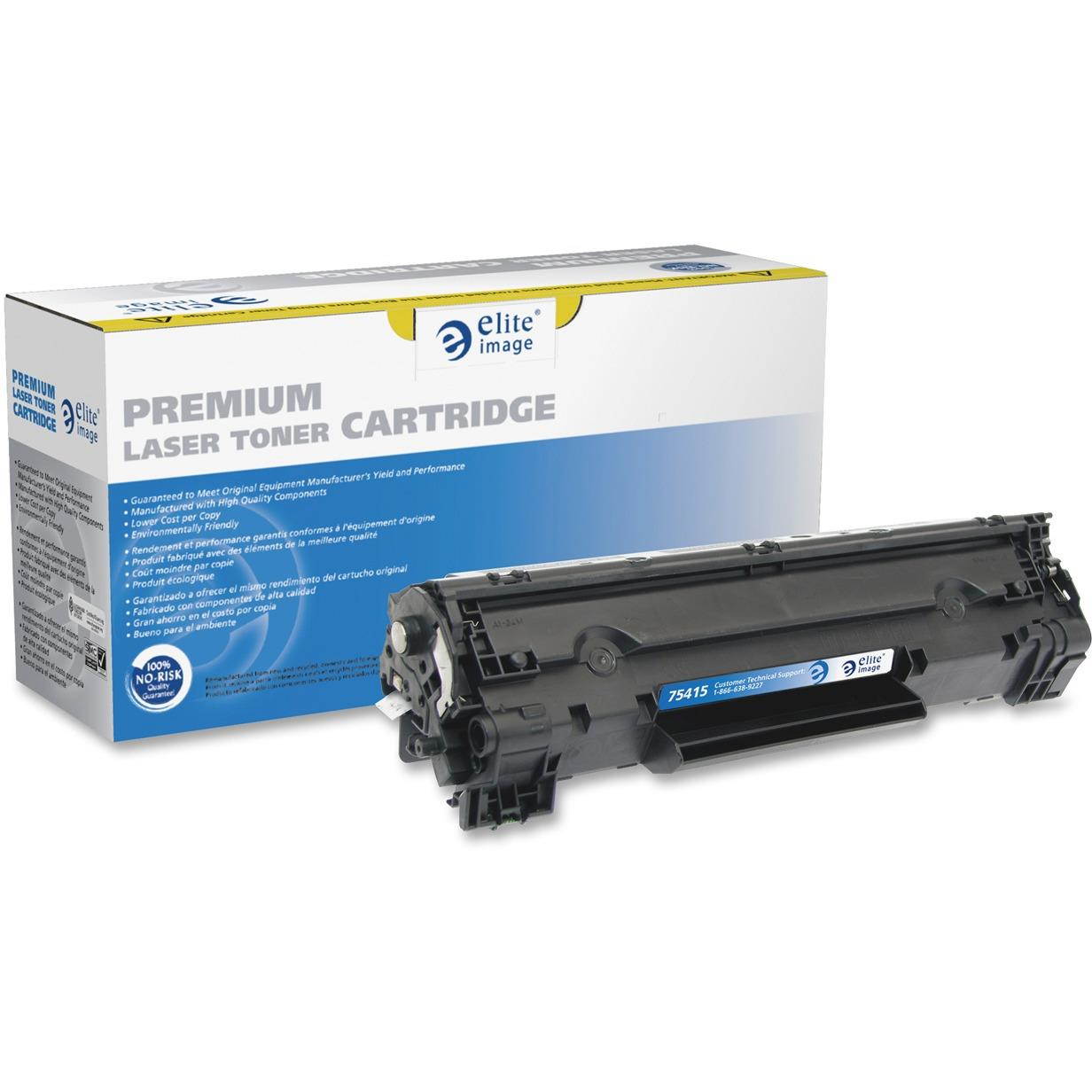 Elite Image 75415 Micr Toner Cartridge 1500 Page Yield Black