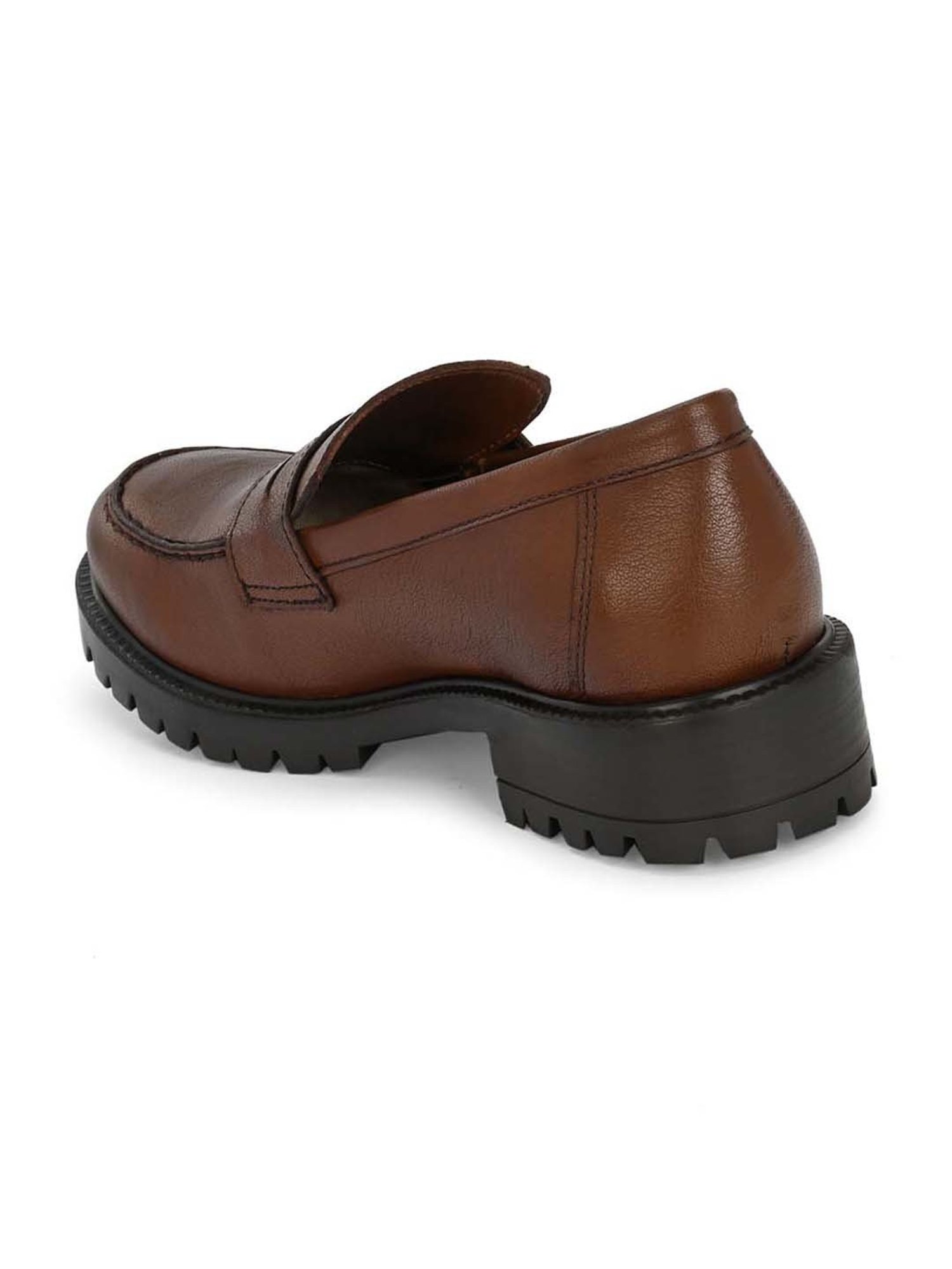 Carlo Romano Women's Tan Casual Loafers