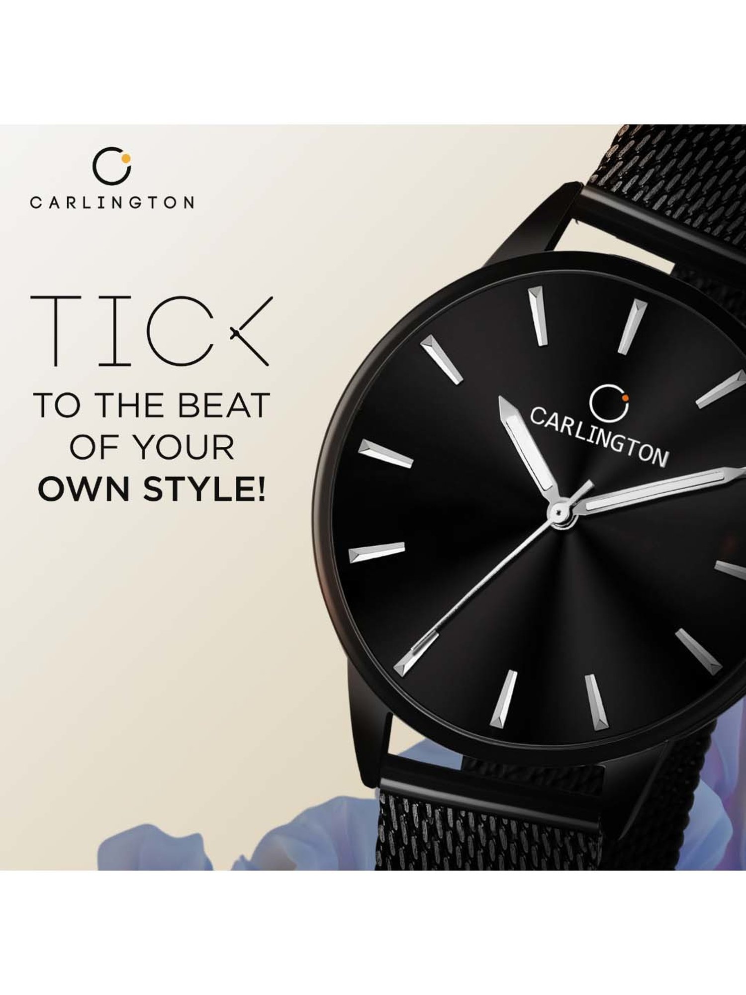 CARLINGTON CT 2007 Analog Watch for Women