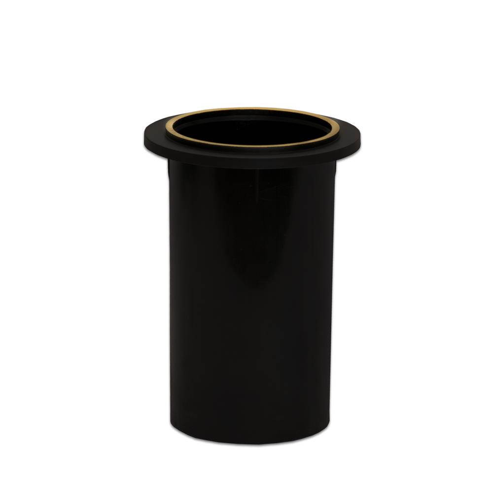 2 Goldwood Sound PT-306/SG Speaker Cabinet Port Tubes with Screens and Gold Trim Bass Ports