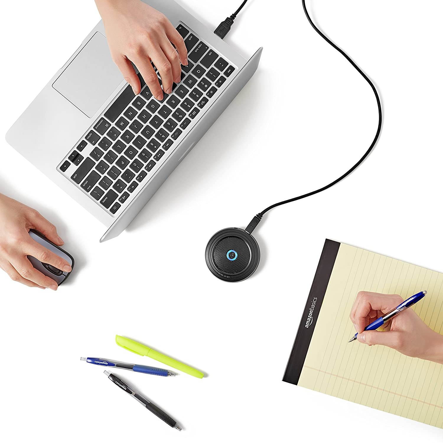 AmazonBasics USB Conference Microphone