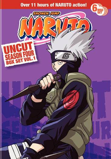 STUDIO DISTRIBUTION SERVI NARUTO UNCUT-SEASON 4 V01 (DVD/6 DISC/BOX SET/FF-4X3) D124061D