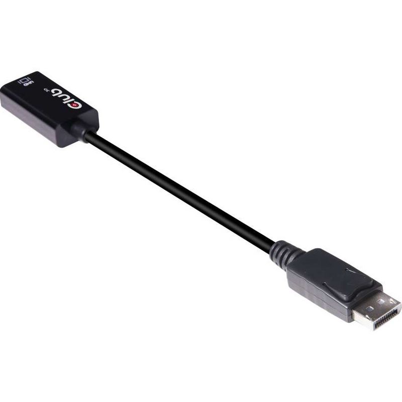 Club 3D DisplayPort 1.4 to HDMI 2.0a HDR - 7.52" DisplayPort/HDMI A/V Cable for Audio/Video Device - First End: 1 x HDMI Female Digital Audio/Video
