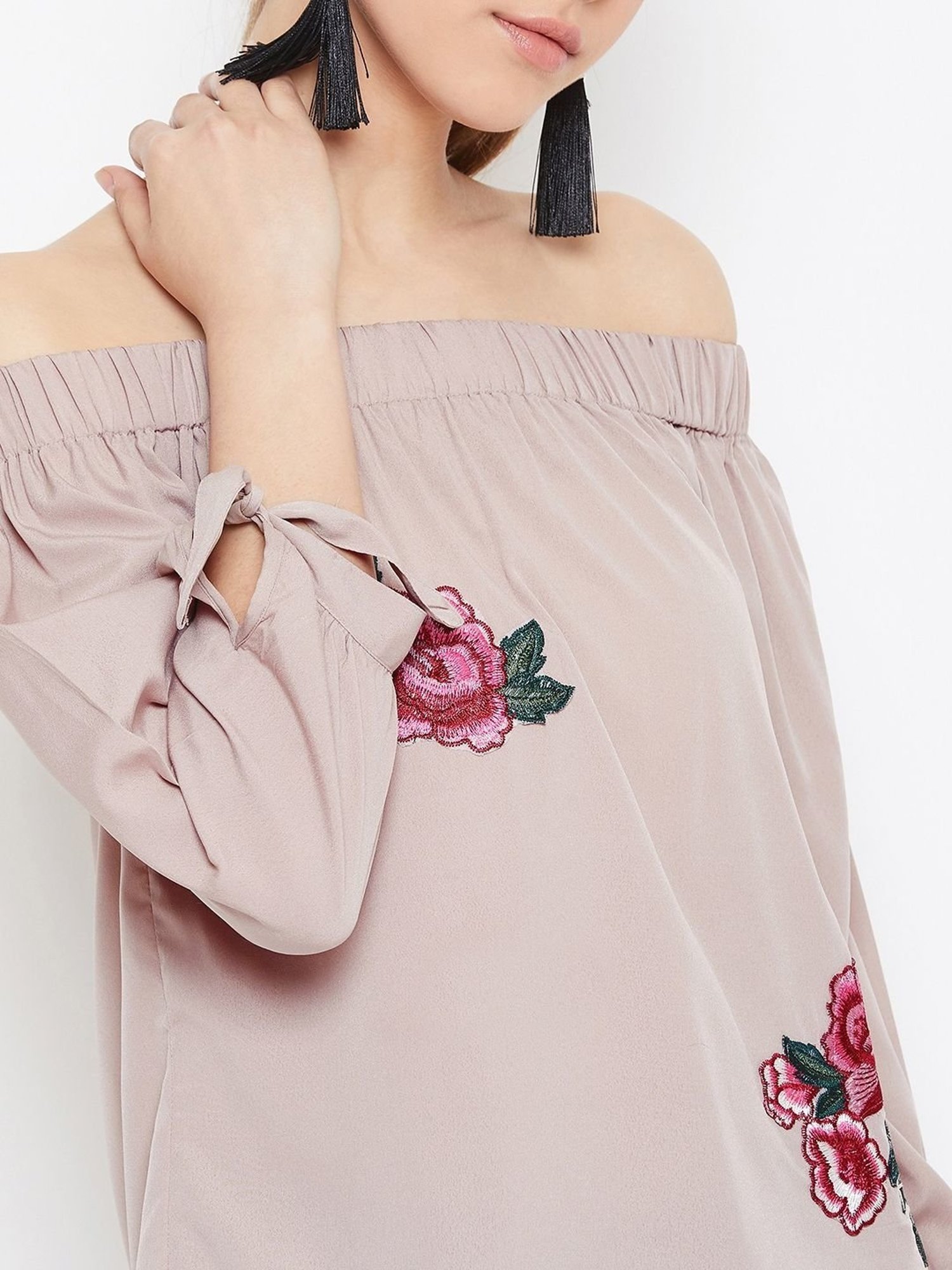 PURYS Beige Relaxed Fit Top