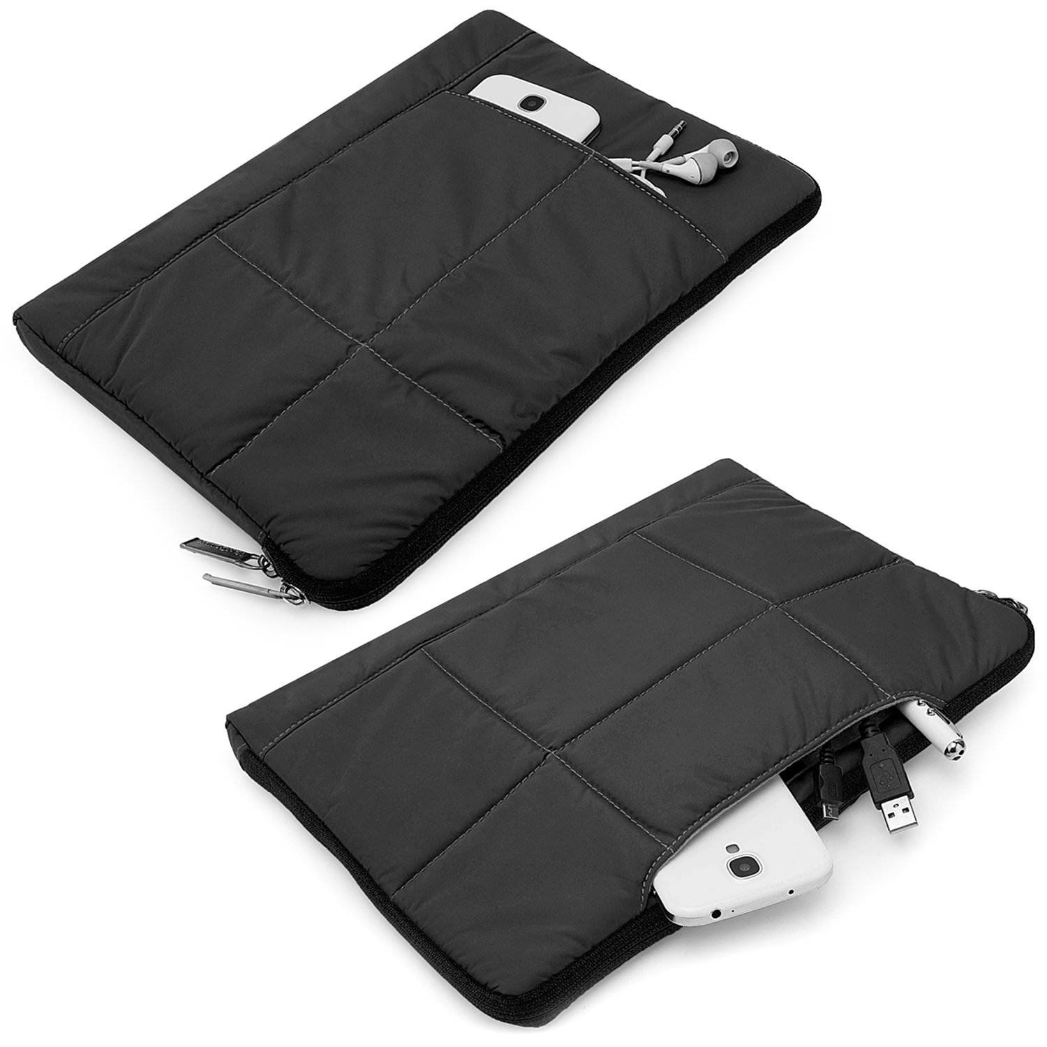 VanGoddy Black 10 inch Pillow Sleeve Case for 7 to 10 inch devices