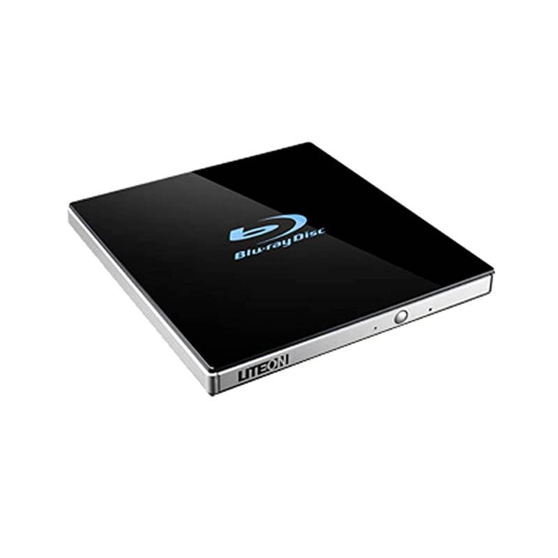24x Ultra-Slim Portable USB 3.0 Blu-Ray UHD/DVD Writer Optical Drive EB1 - Supports BDXL/BD/DVD/CD/UHD/M-Disc - Bonus CyberLink Media Suite 10 Windows Software