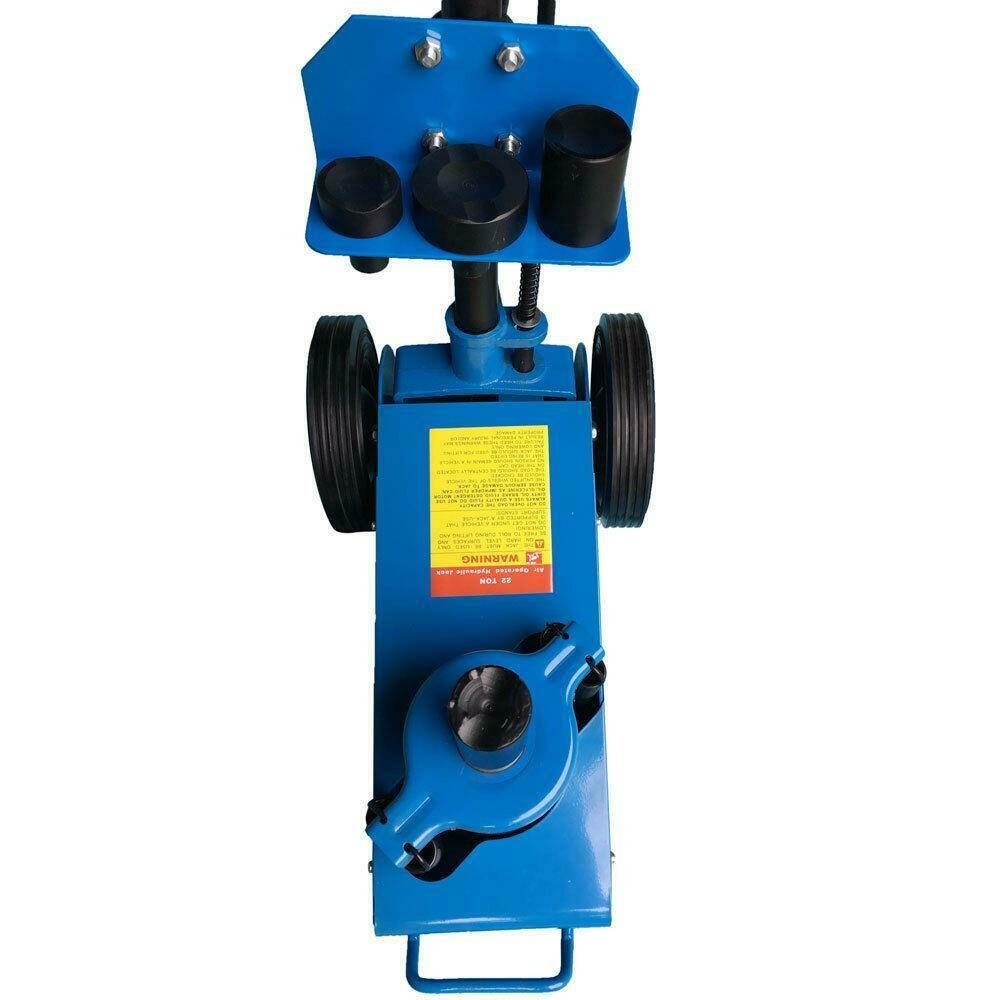22 Ton Heavy Duty Air Hydraulic Floor Jack Truck Car Lift Repair Stand Tool Blue