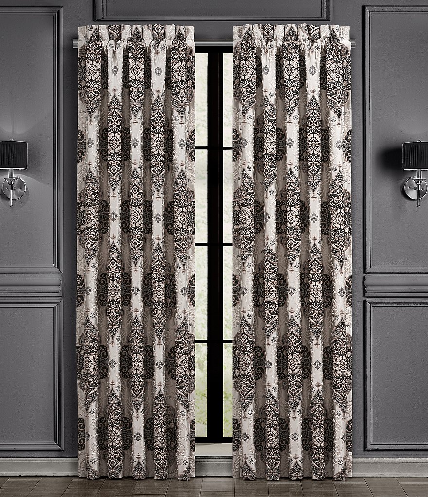 84"x52" Gaultier Blackout Curtain Blue - Beautyrest