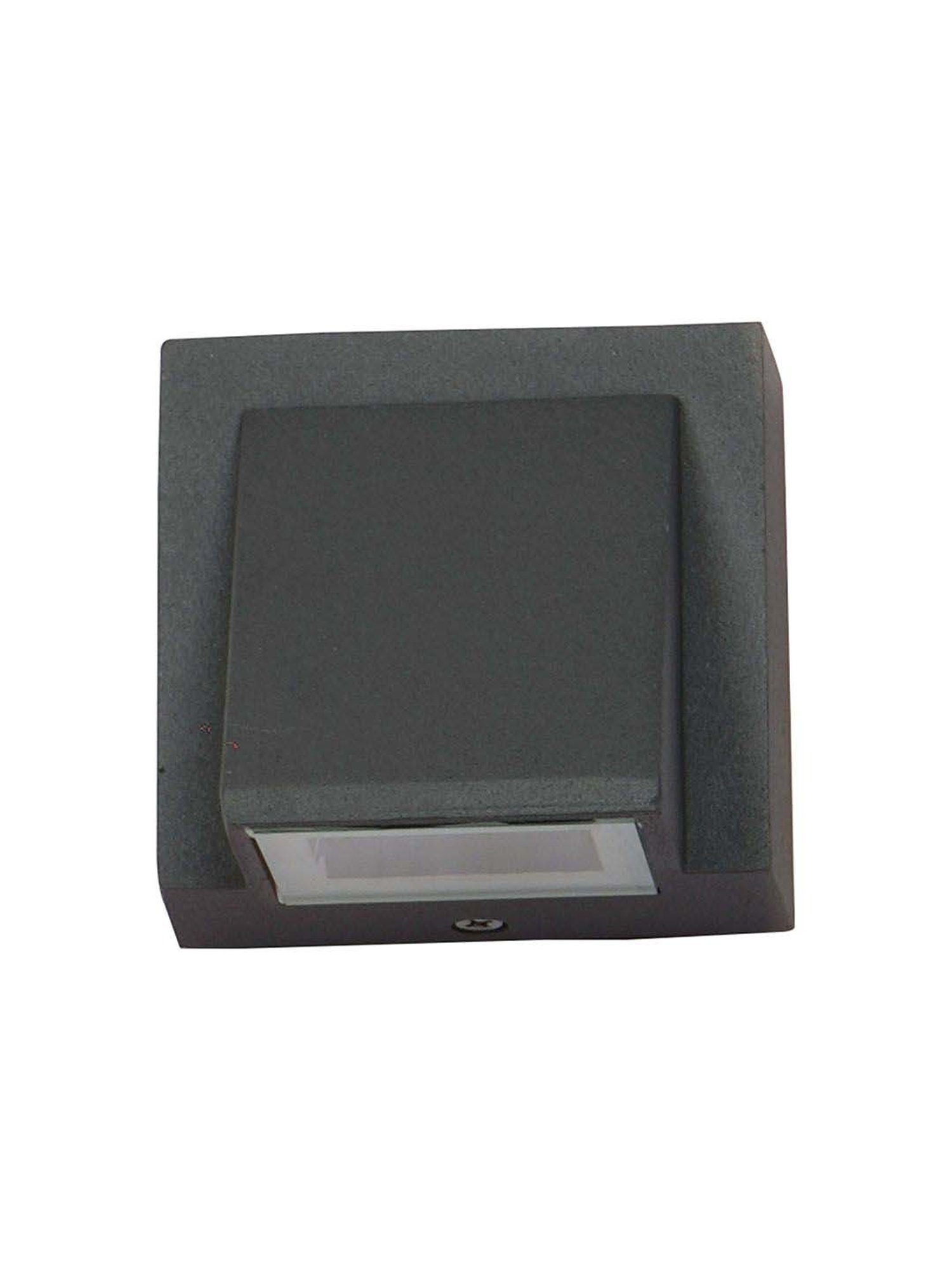 FOS LIGHTING Grey Aluminium Led Light Outdoor Wall Light