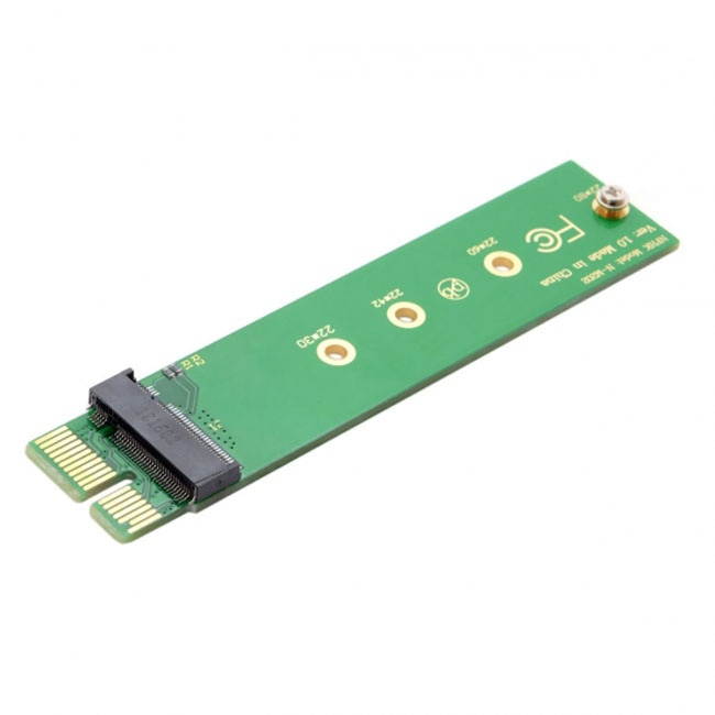 Xiwai NGFF M-key NVME AHCI SSD to PCI-E 3.0 1x x1 Vertical Adapter for XP941 SM951 PM951 960 EVO SSD