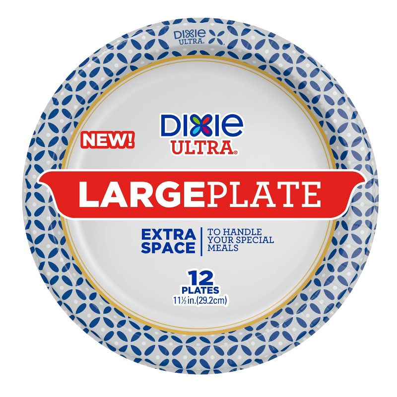 Dixie Ultra Large Plate 11.5" - 12ct