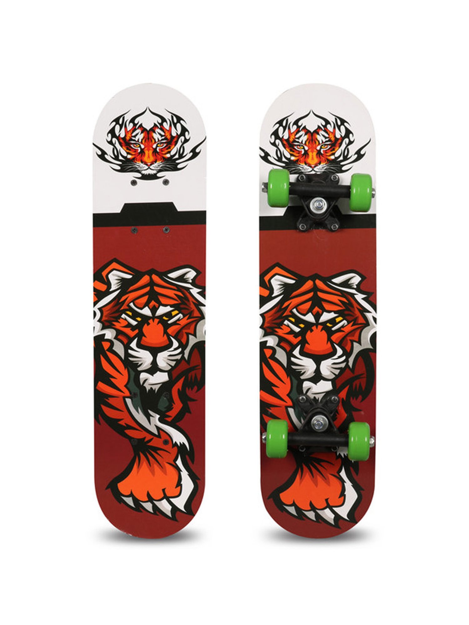 Viva Maroon & White Pace Skateboard