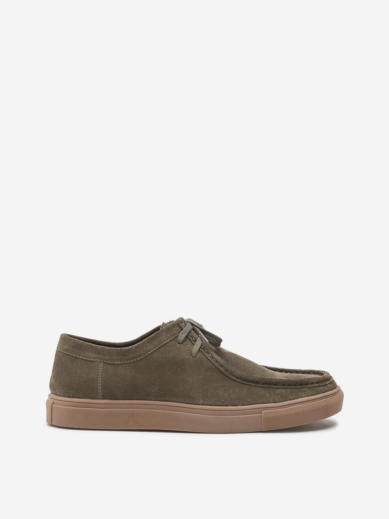SOLEPLAY by Westside Olive Lace-Up Suede Shoes