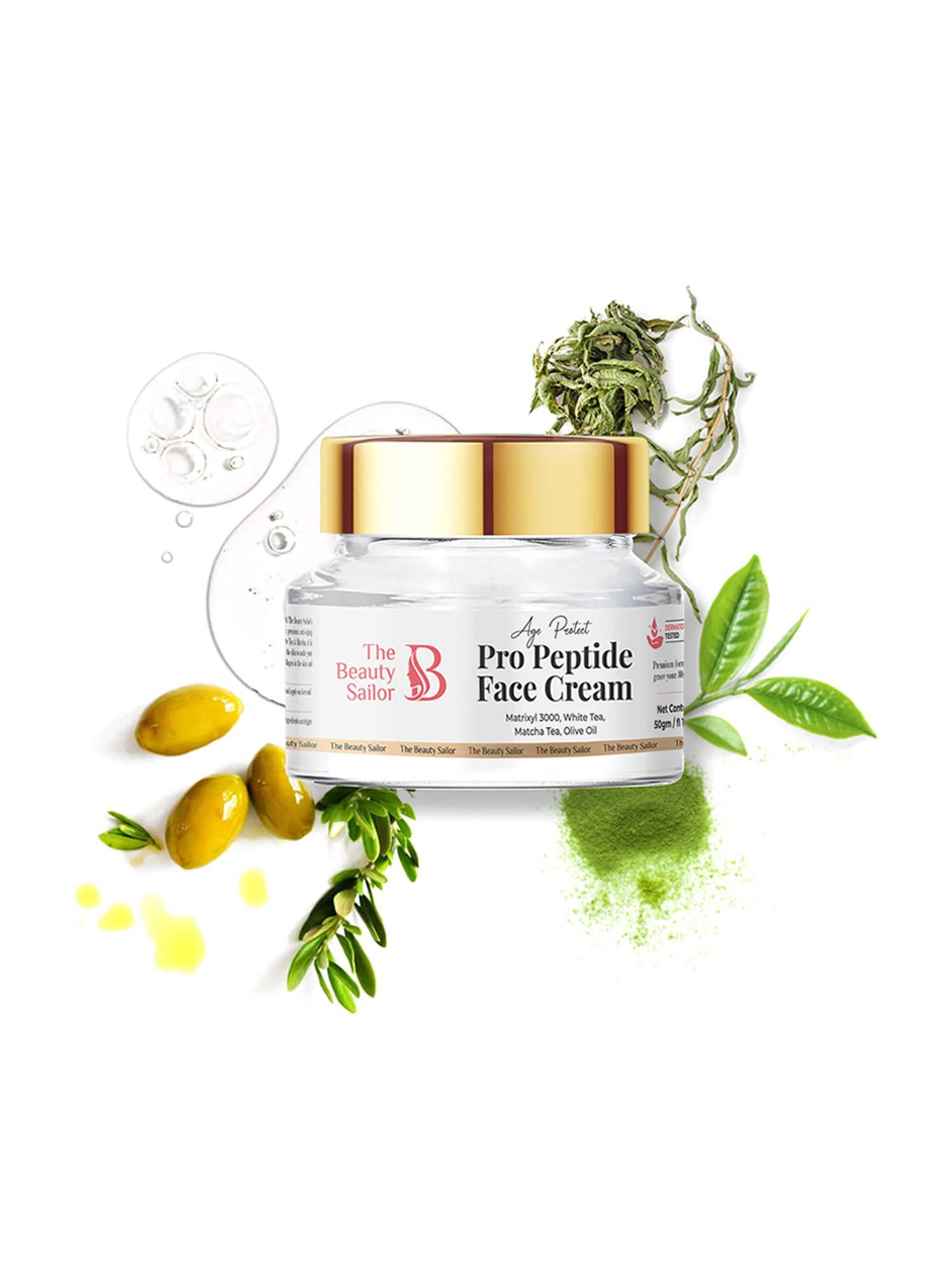 The Beauty Sailor Pro Peptide Face Cream - 50 gm