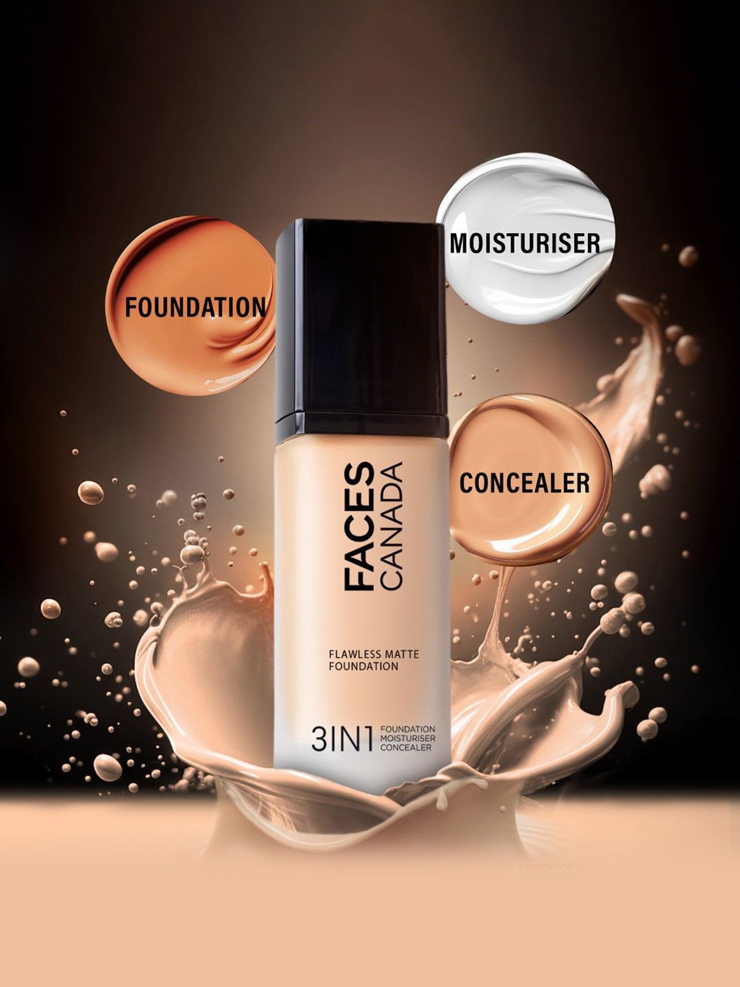 FACES CANADA Flawless Matte Foundation Rose Ivory - 30 ml