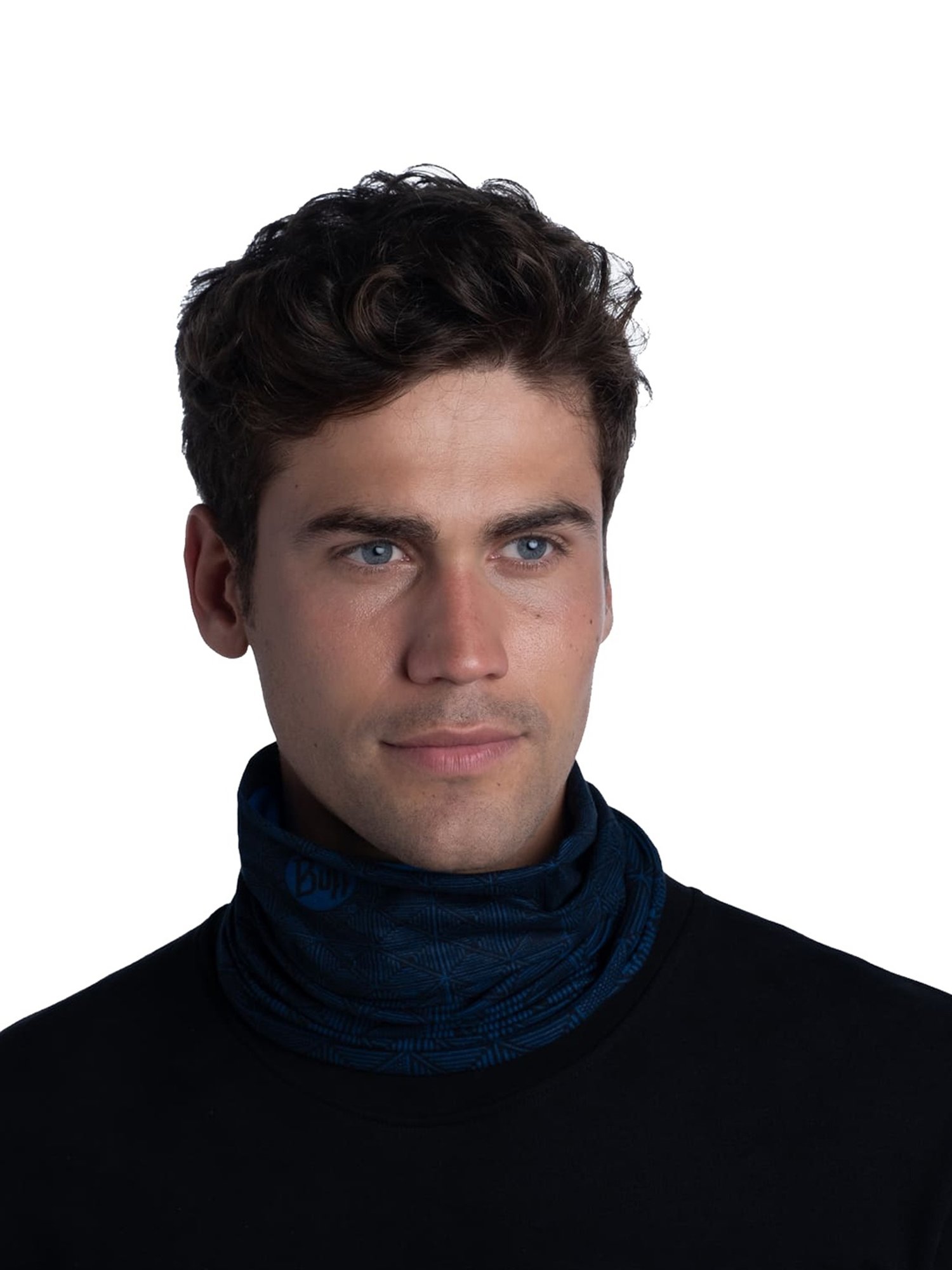 BUFF Navy Printed Bandana