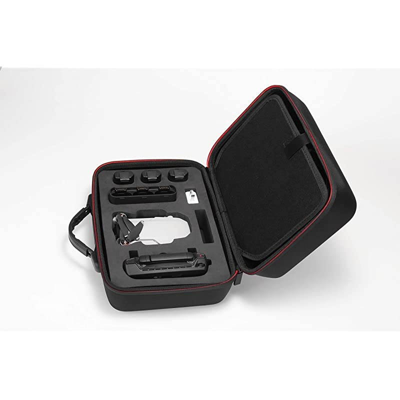 Mini Drone Carrying Case-Waterproof Hard-Shell EVA Portable Travel Case Fit for DJI Mini Quadcopter Drone, 3X Batteries, Remote Controller, Charging Hub, Propellers and Other Accessories