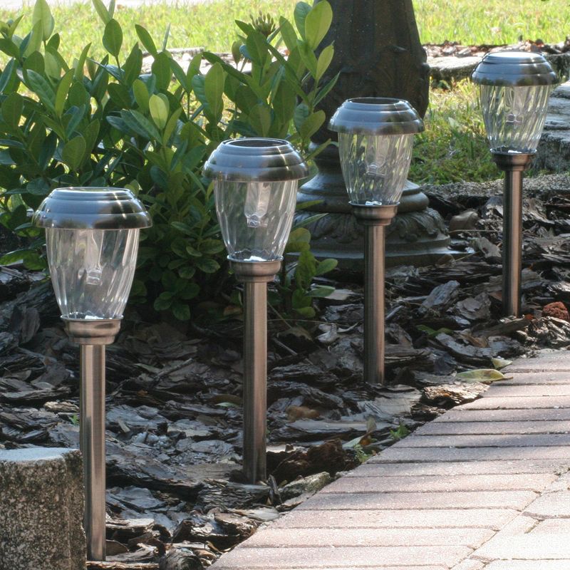 Smart Living Charleston Pewter Finish Pathway LED Lights